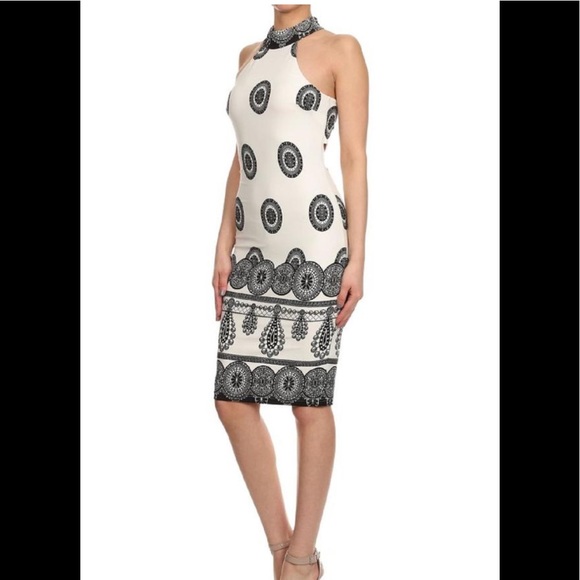 Bodycon midi dress NWOT - Picture 6 of 7